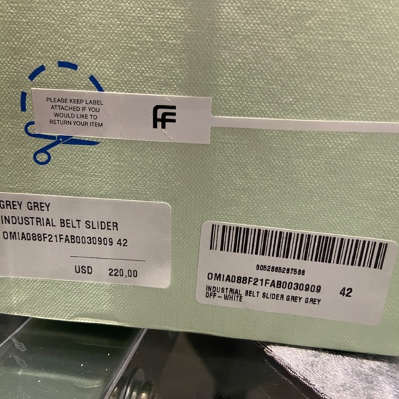 BRAND NEW! Off-white men slides